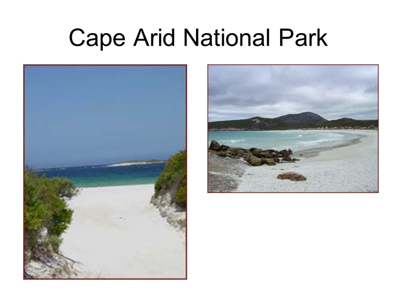 Cape Arid National Park